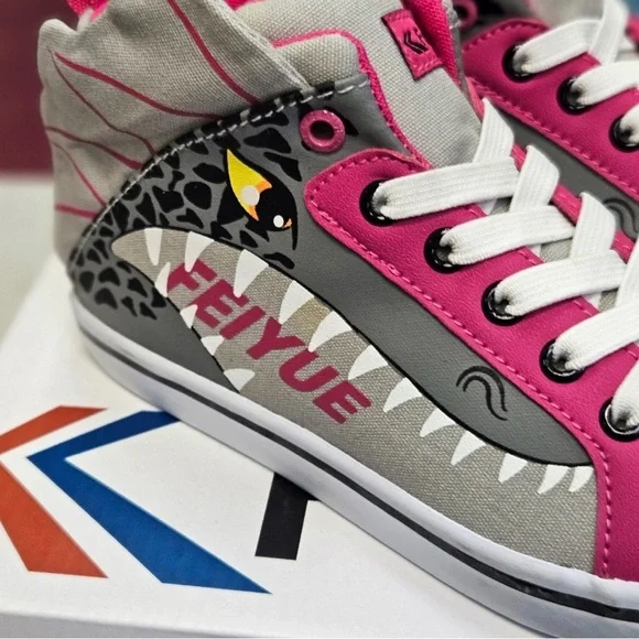 Feiyue new in box pink dragon sneakers - Picture 2 of 4